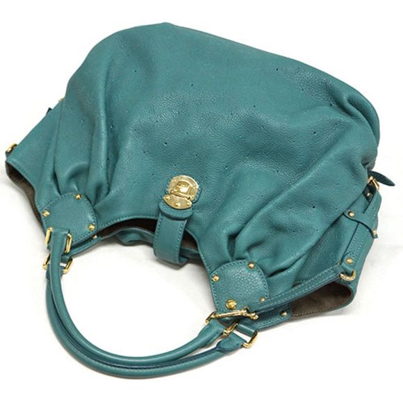 Louis Vuitton LV Mahina L Shoulder Bag Lagon Green - Picture 3 of 12